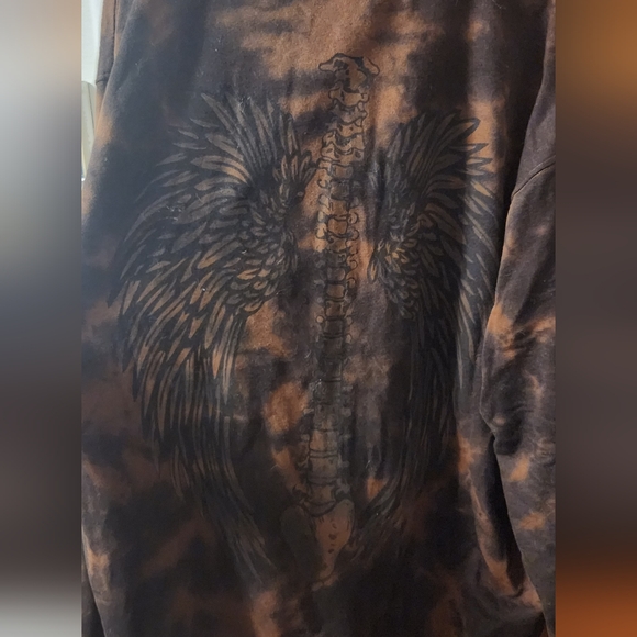 Hot Topic Grunge Hoodie - Picture 3 of 4